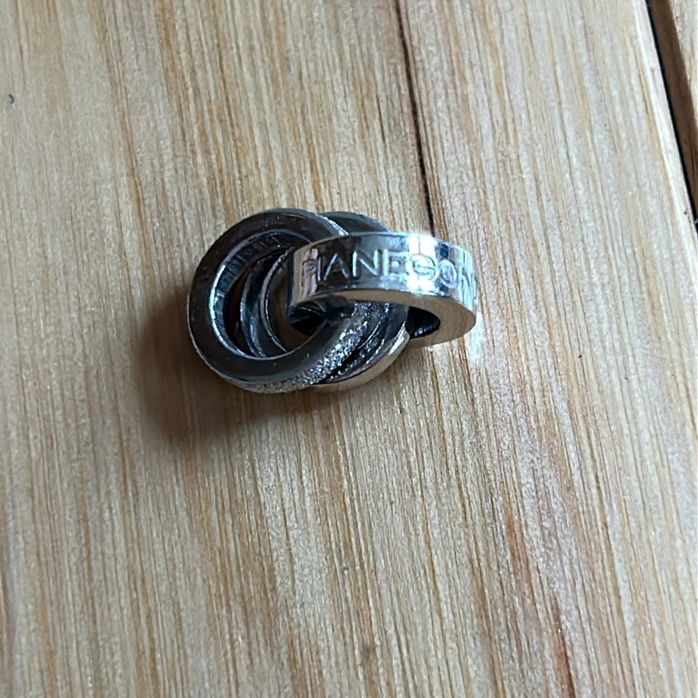 Pianegonda Chic 925 Silver Interlocking Ring Pendant